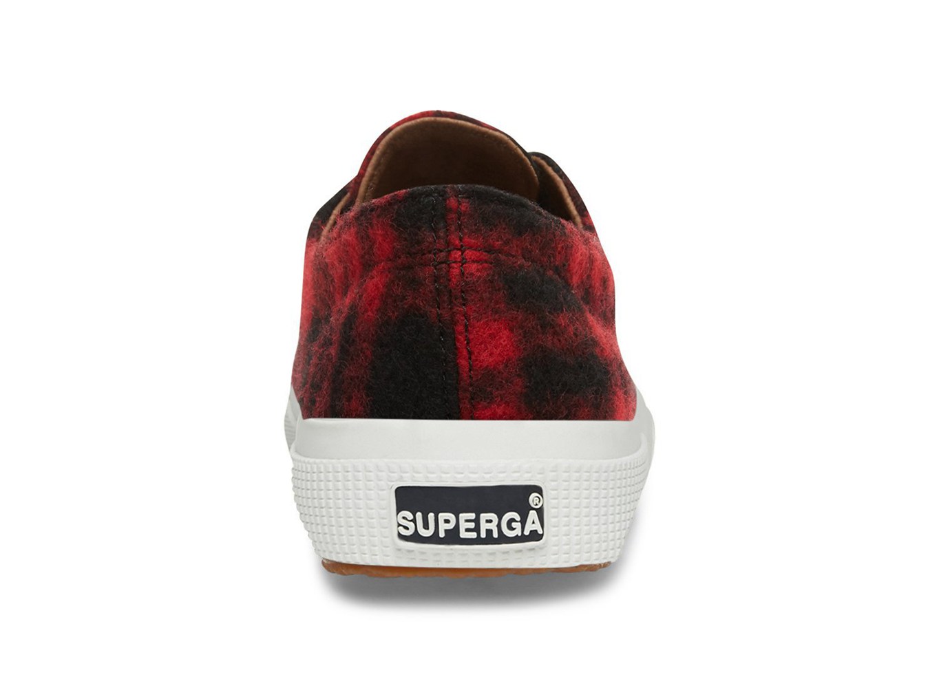 Alpargata Superga Mujer Rojas/Negras - 2750 Shepherdwoolu - 456127QUO